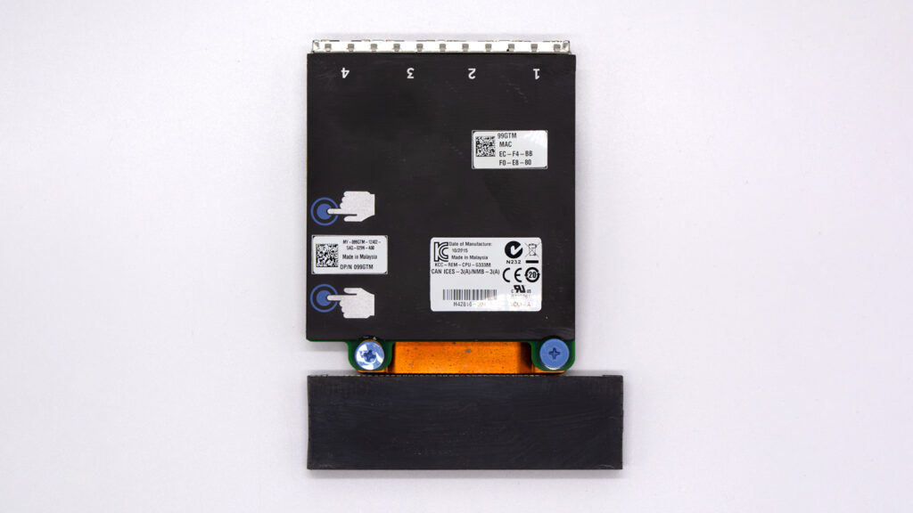 Сетевая карта Embedded Dell Intel X540 1GBe*2 and 10GBe*2 RJ-45 099GTM