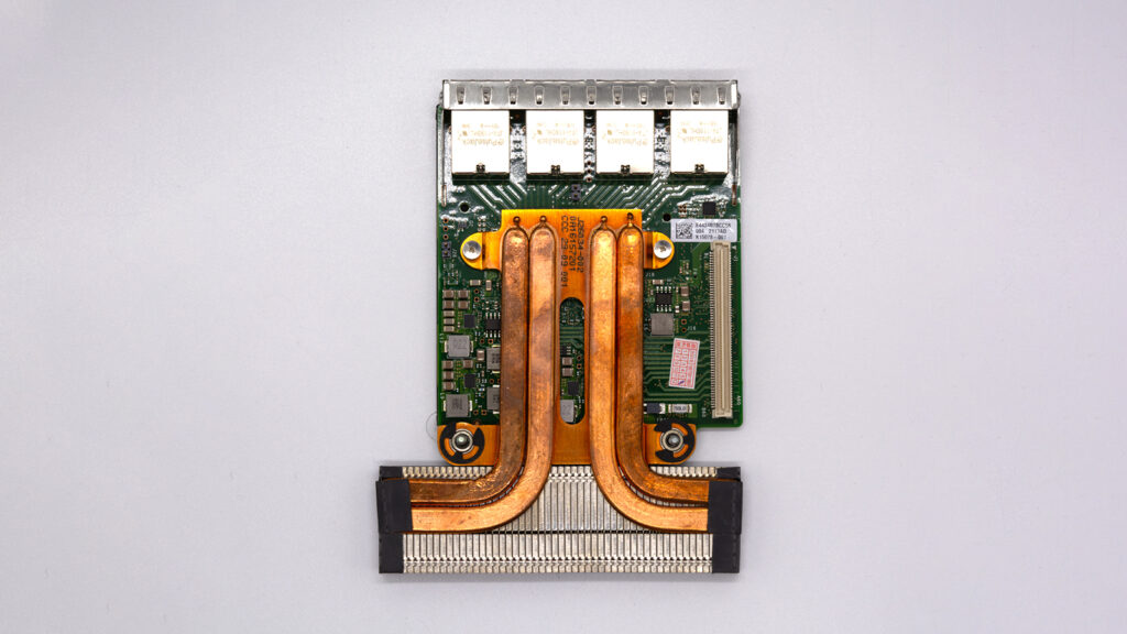 Сетевая карта Embedded Dell Intel x550-T4 10Gbe*4 RJ45 64PJ8