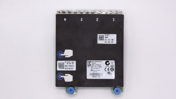 Сетевая карта Embedded Dell Intel i350 1GBe*4 RJ45 0R1XFC