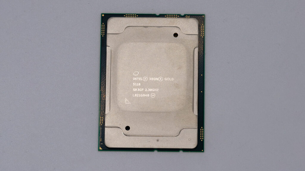 Процессор Intel Xeon Gold 5118 12/24 2.3/3.2 ГГц 105вт SR3GF