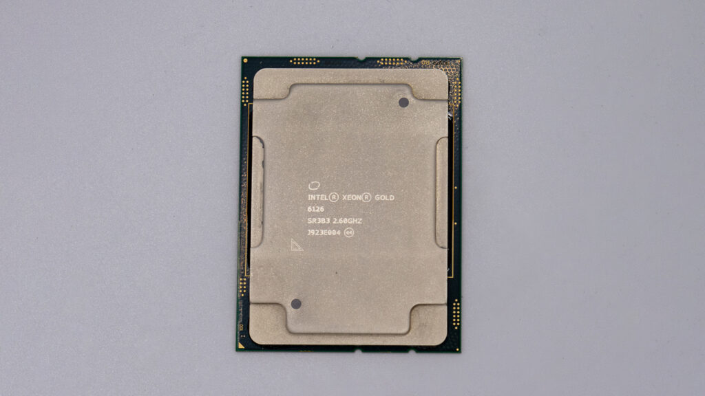 Процессор Intel Xeon Gold 6126 12/24 2.6/3.7 ГГц 125вт SR3B3