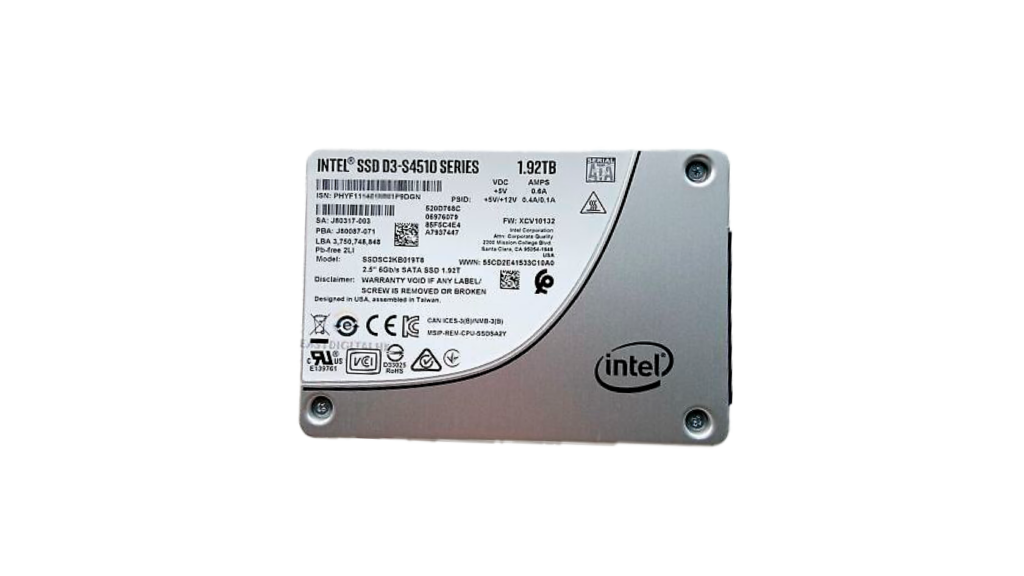 Накопитель SSD SATA NEW 1.92TB 2.5" Intel D3-S4510