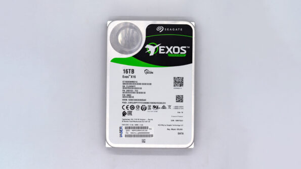 Накопитель HDD SATA USED 16TB 3.5" Seagate Exos STL008