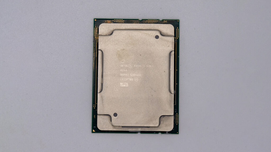 Процессор Intel Xeon Gold 6244 8/16 3.6/4.4 ГГц 150вт SRF8Z