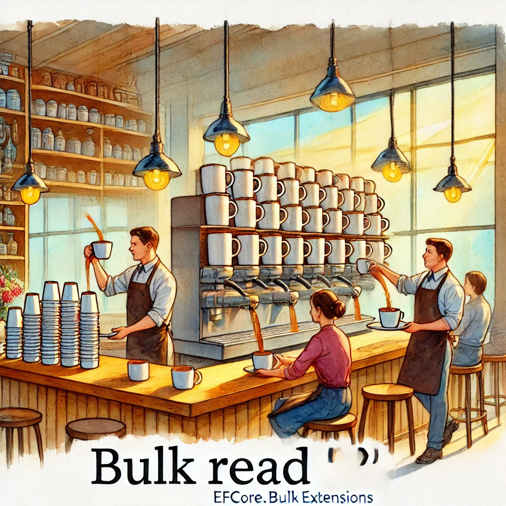 Как работает метод BulkRead() в библиотеке EFCore.BulkExtensions?