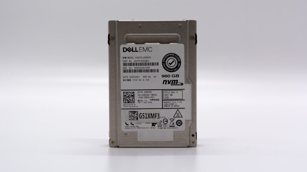 Накопитель SSD U.2 NVME USED 960GB 2.5" Dell EMC 0DRC9H