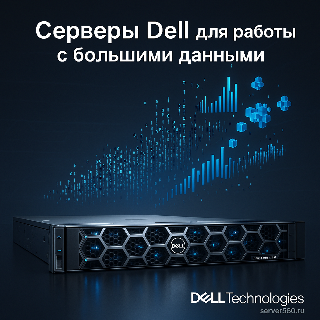 Серверы Dell для работы с большими данными: как выбрать мощную и надежную платформу для Big Data
