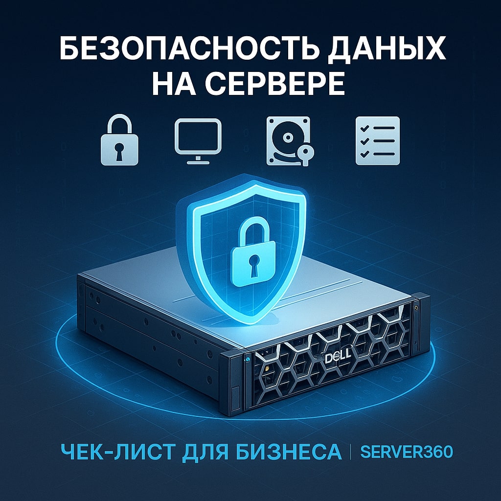 Безопасность данных на сервере: чек-лист для бизнеса на базе Dell