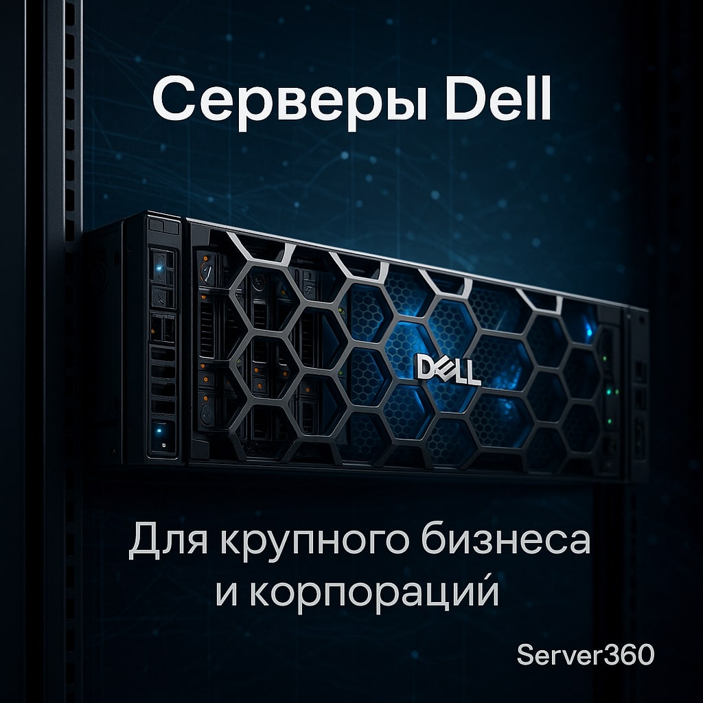Серверы Dell для крупных предприятий и корпораций: надежность, масштабируемость и поддержка по всей России