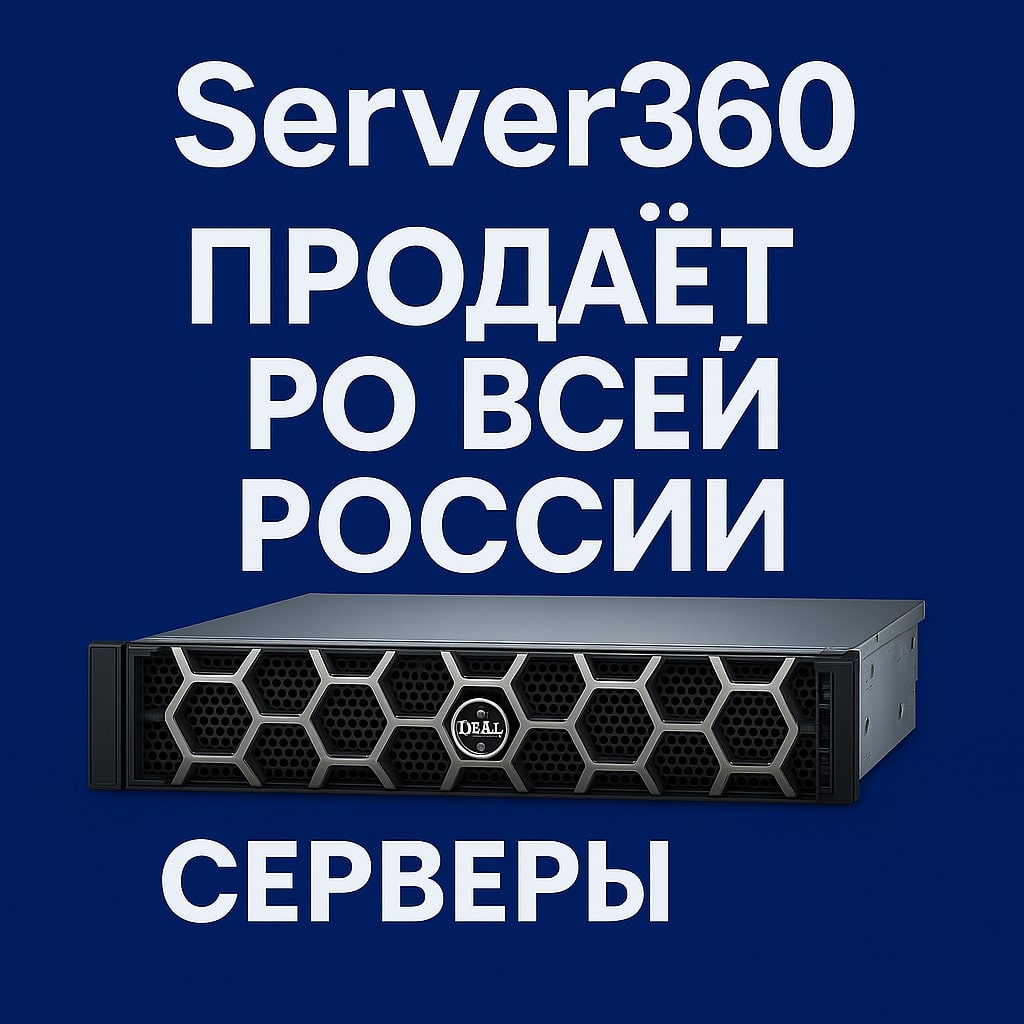 Магазин «Server360» продает серверы Dell по всей России