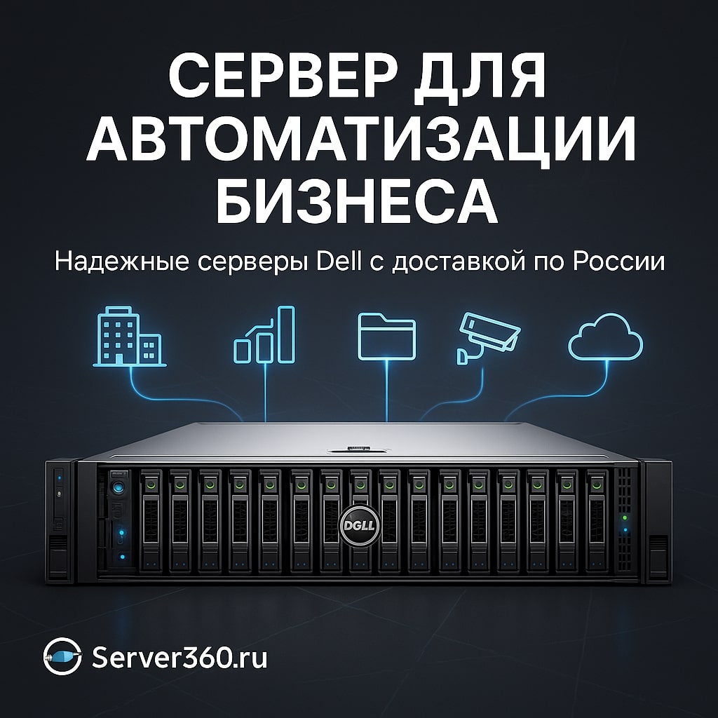 Серверы для автоматизации бизнеса: как выбрать и внедрить эффективное решение на базе Dell