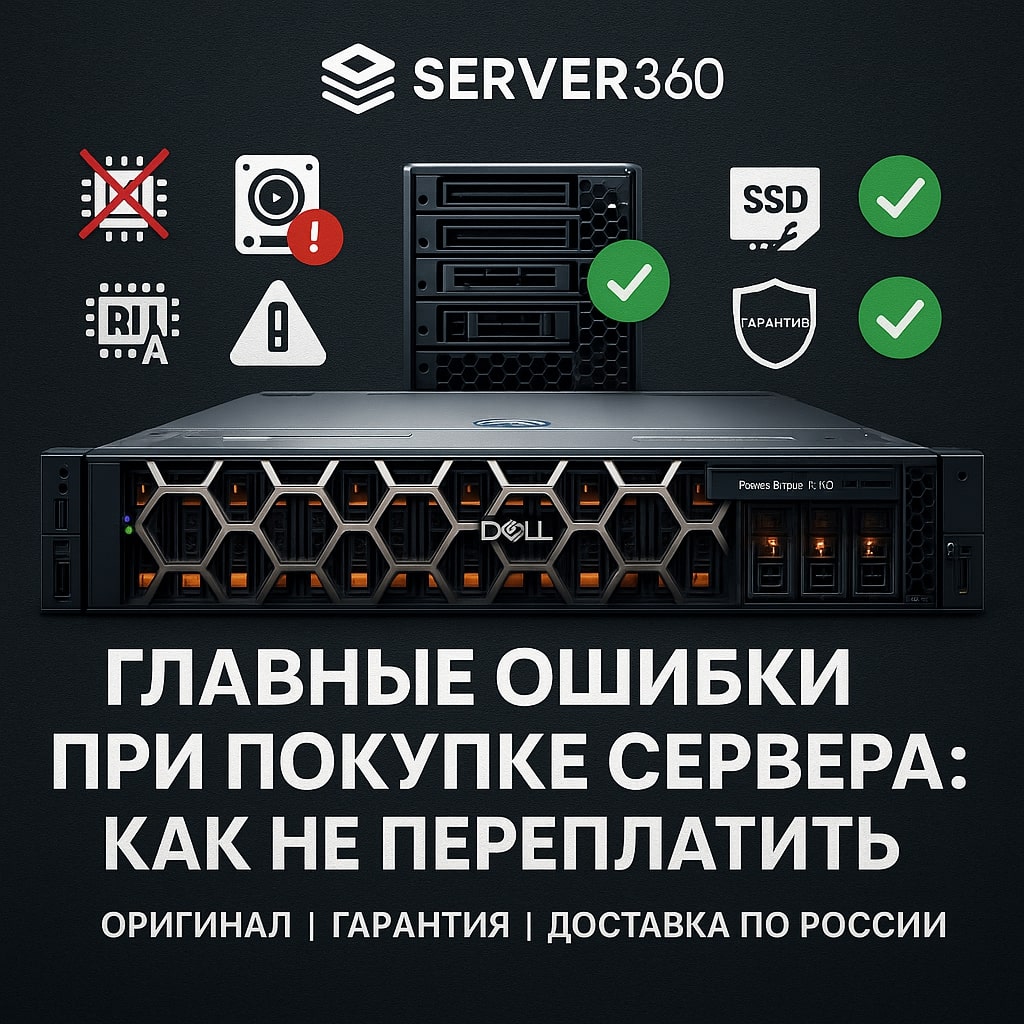 Главные ошибки при покупке сервера: как не переплатить