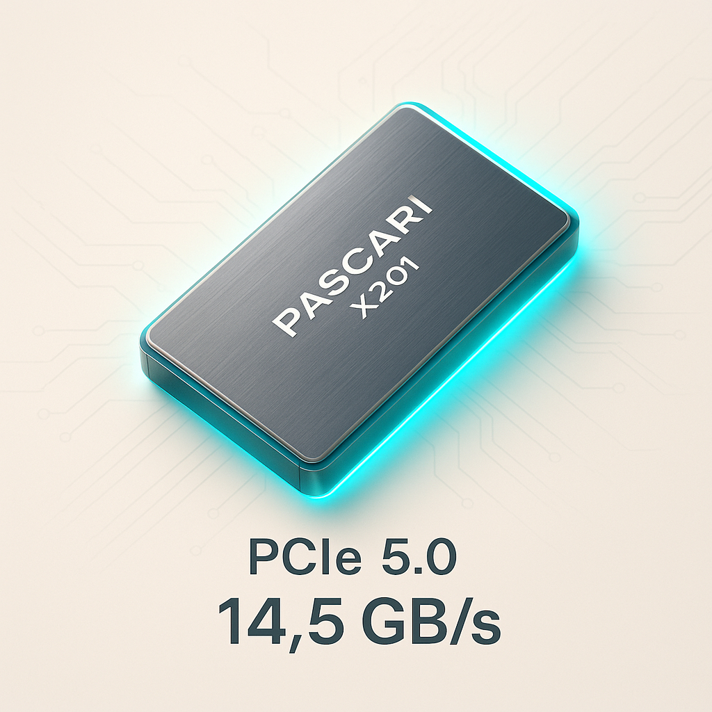 PCIe 5.0, 14,5 Гбайт/с, до 30,72 Тбайт: Phison представила TLC SSD серий Pascari X201 и D201
