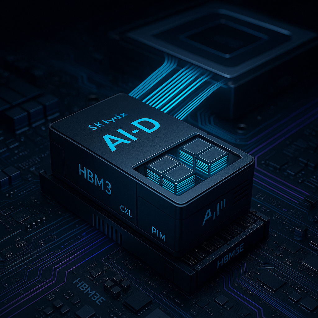 SK hynix разрабатывает AI-D — память для устранения узких мест в ИИ-системах