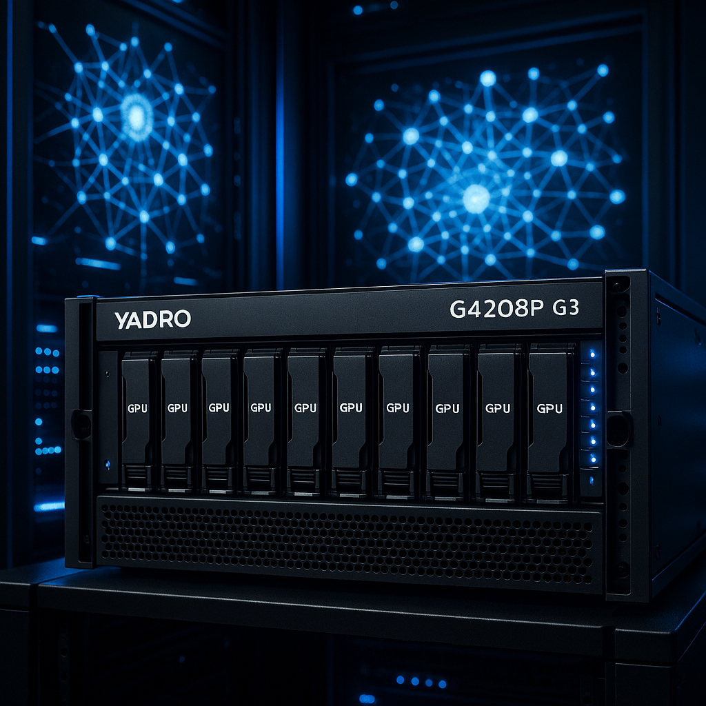 YADRO выводит на рынок высокопроизводительный ИИ-сервер для компаний, внедряющих искусственный интеллект