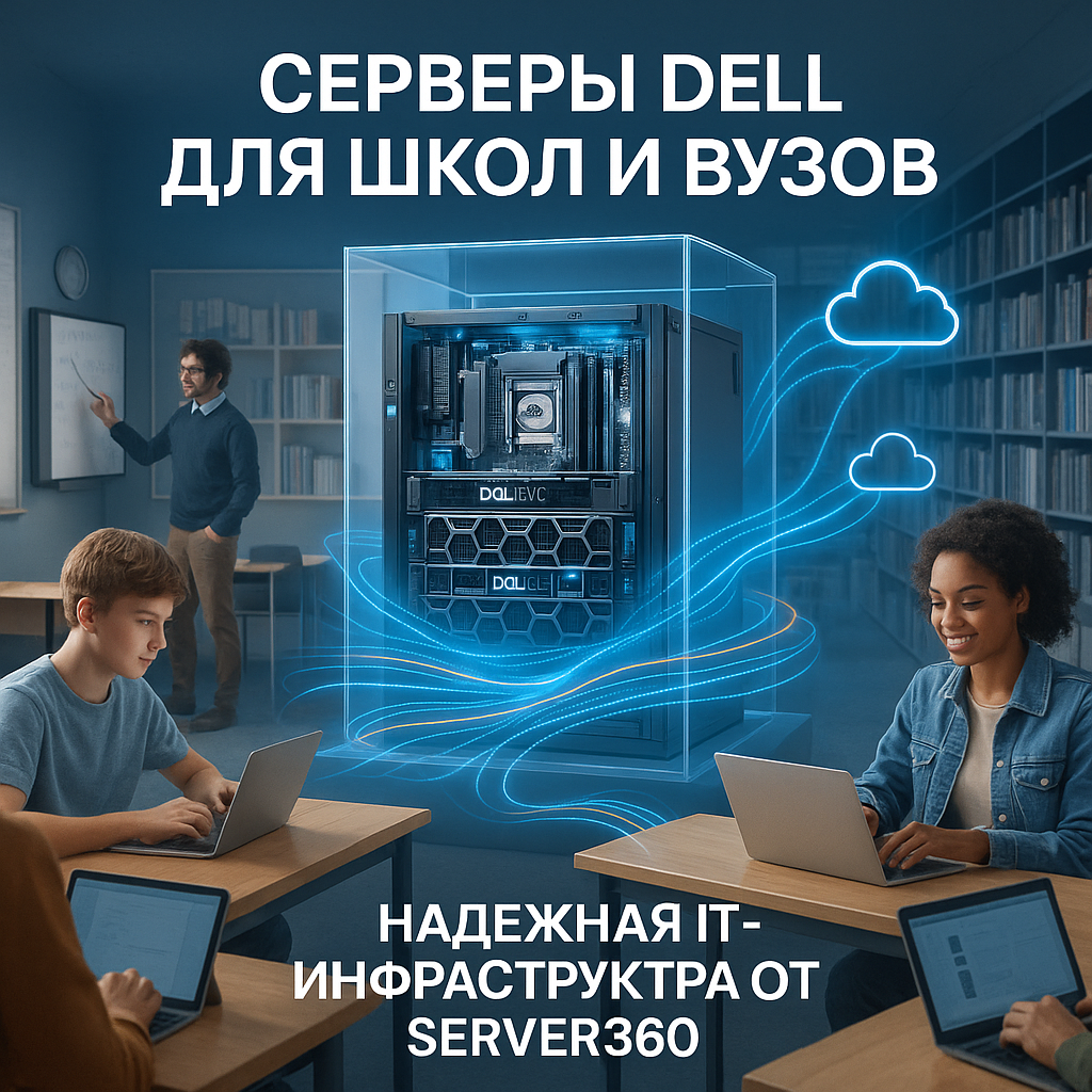 Серверы Dell для образовательных учреждений: надежное решение для школ и университетов