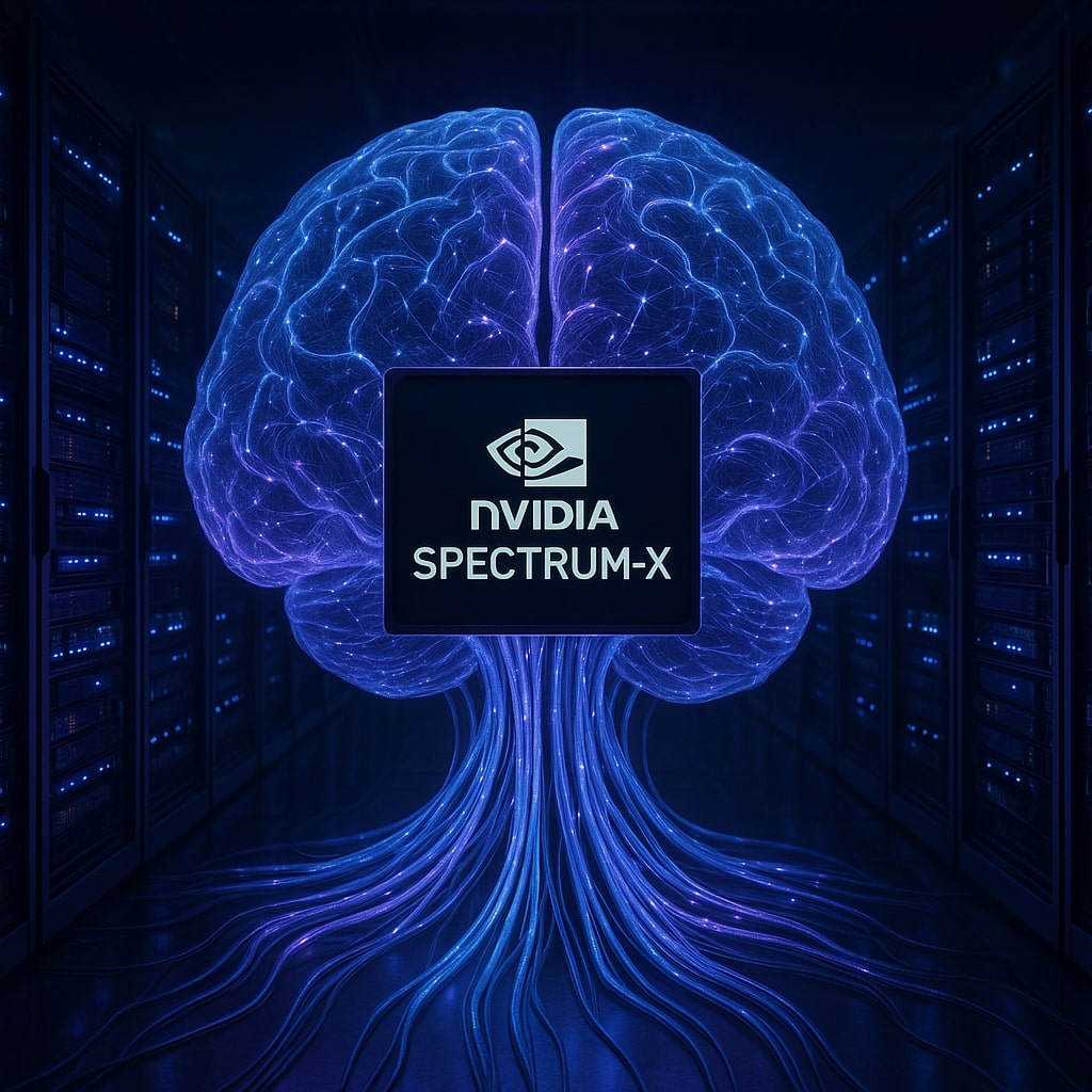 «Нервная система» ИИ-фабрик: Meta и Oracle развернут сетевые платформы NVIDIA Spectrum-X Ethernet в своих ЦОД