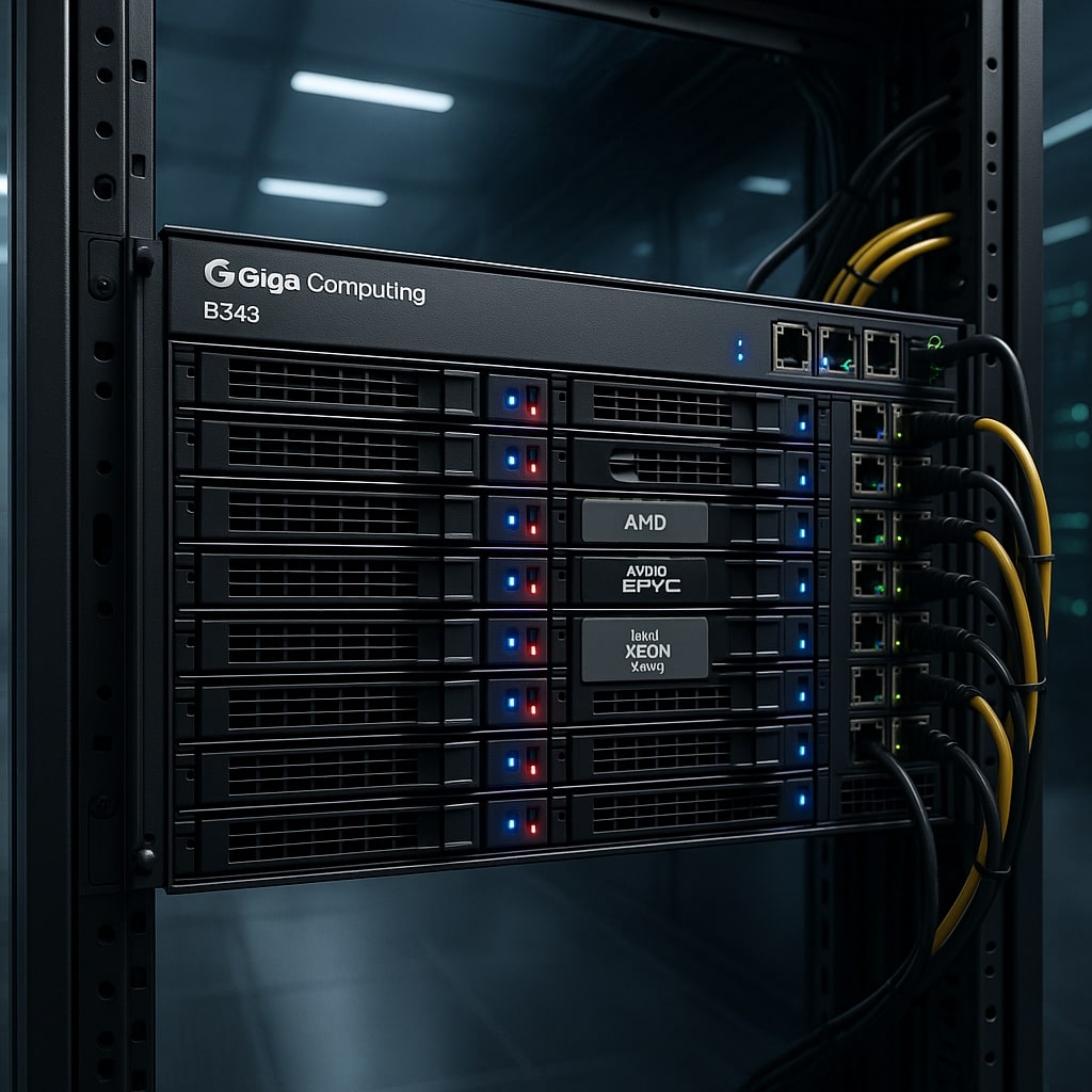 Giga Computing представила блейд-серверы B-series на платформах AMD и Intel: что нового для корпоративных ИТ-инфраструктур?