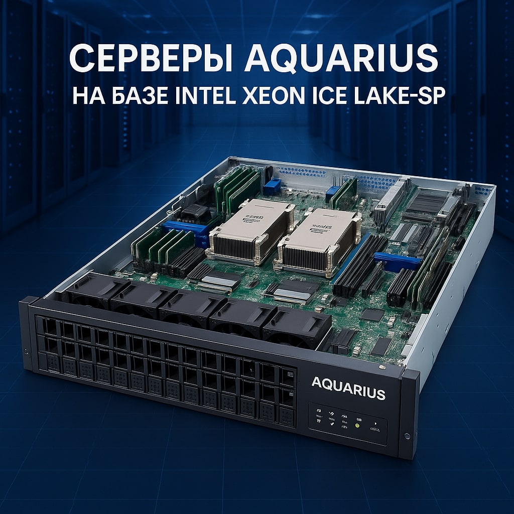 «Аквариус» представил российские серверы Aquarius AQserv AS на базе Intel Xeon Ice Lake-SP: полный обзор новинок