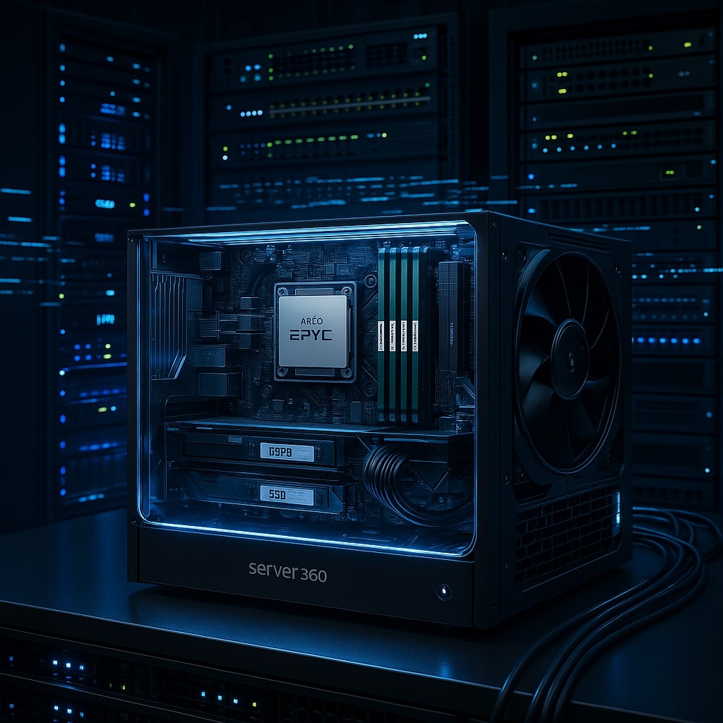 Edgecore Networks представила ИИ-сервер AGS8600 на базе AMD EPYC Turin и Instinct MI325X