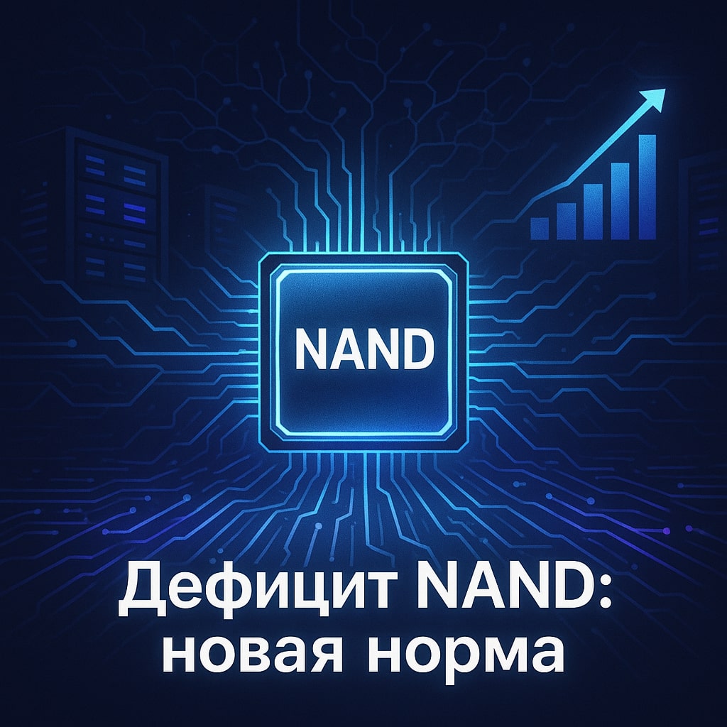 Дефицит флеш-памяти NAND станет нормой в ближайшие десять лет: что это значит для рынка серверов и ИТ-инфраструктуры