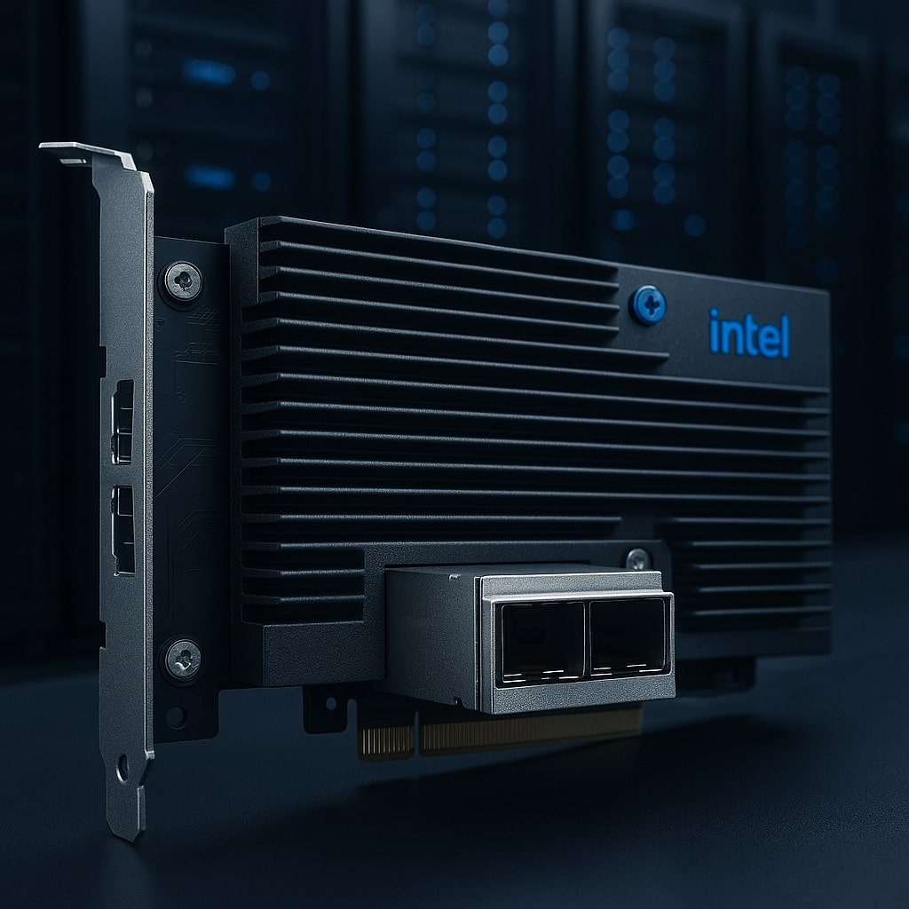 Intel подготовила 200GbE-адаптеры серии E835 для дата-центров: что это значит для инфраструктуры будущего