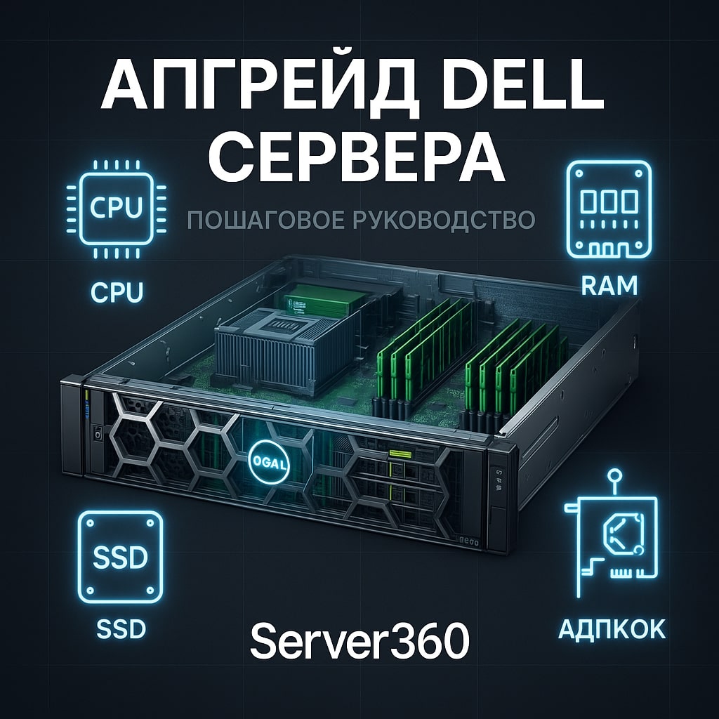Как обновлять и апгрейдить сервер Dell: пошаговое руководство для ИТ-специалистов