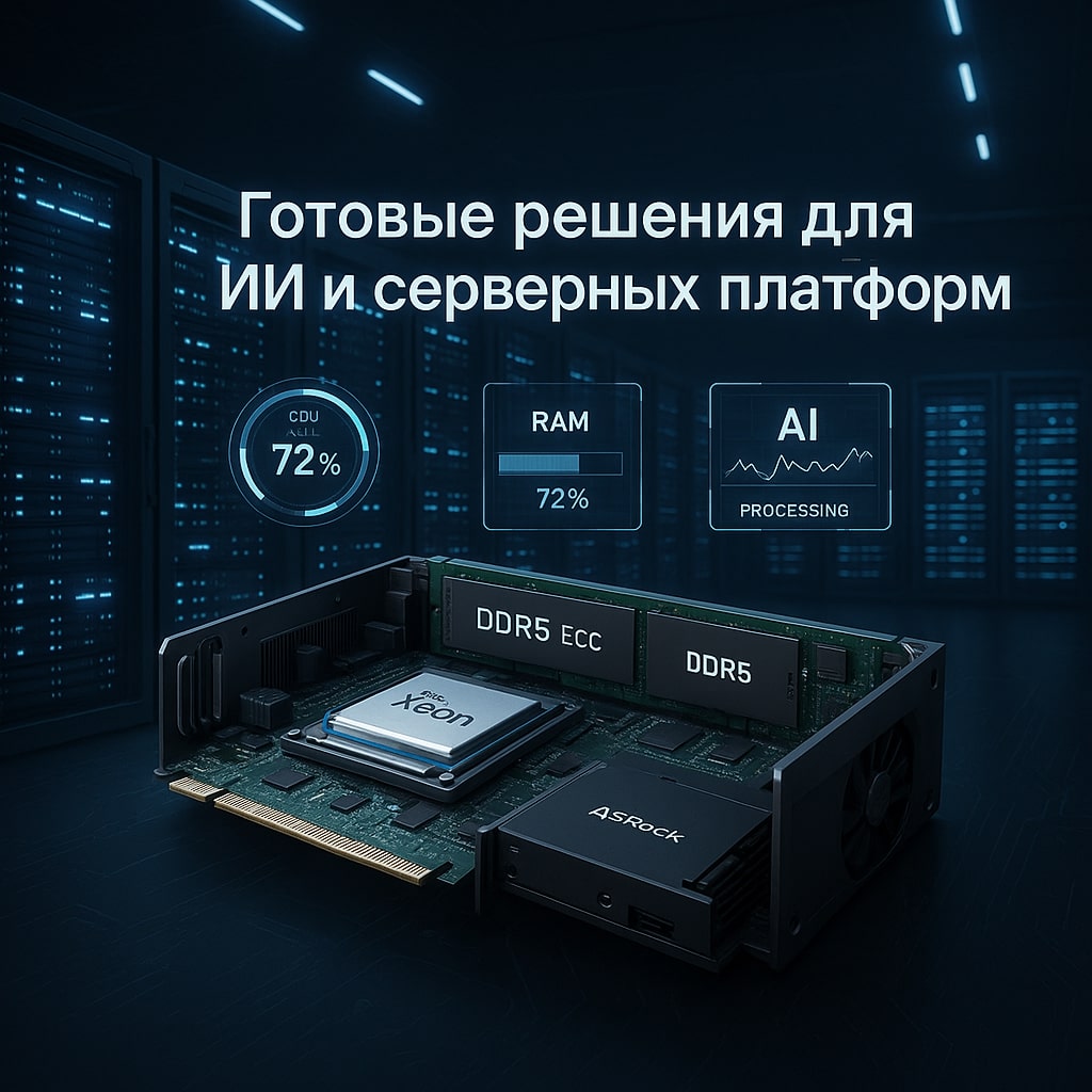ASRock представила видеокарты Intel Arc Pro B60 для рабочих станций с ИИ: что нужно знать IT-специалистам и системным интеграторам