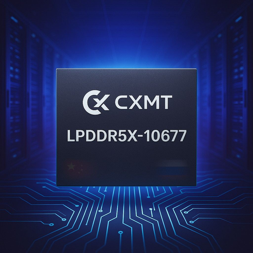 Changxin Memory анонсировала LPDDR5X-10677: прорыв китайской индустрии памяти и его значение для серверов