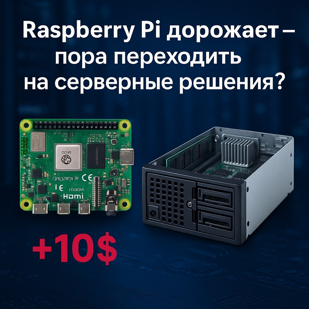 Raspberry Pi поднимает цены на некоторые модели из-за подорожания модулей памяти