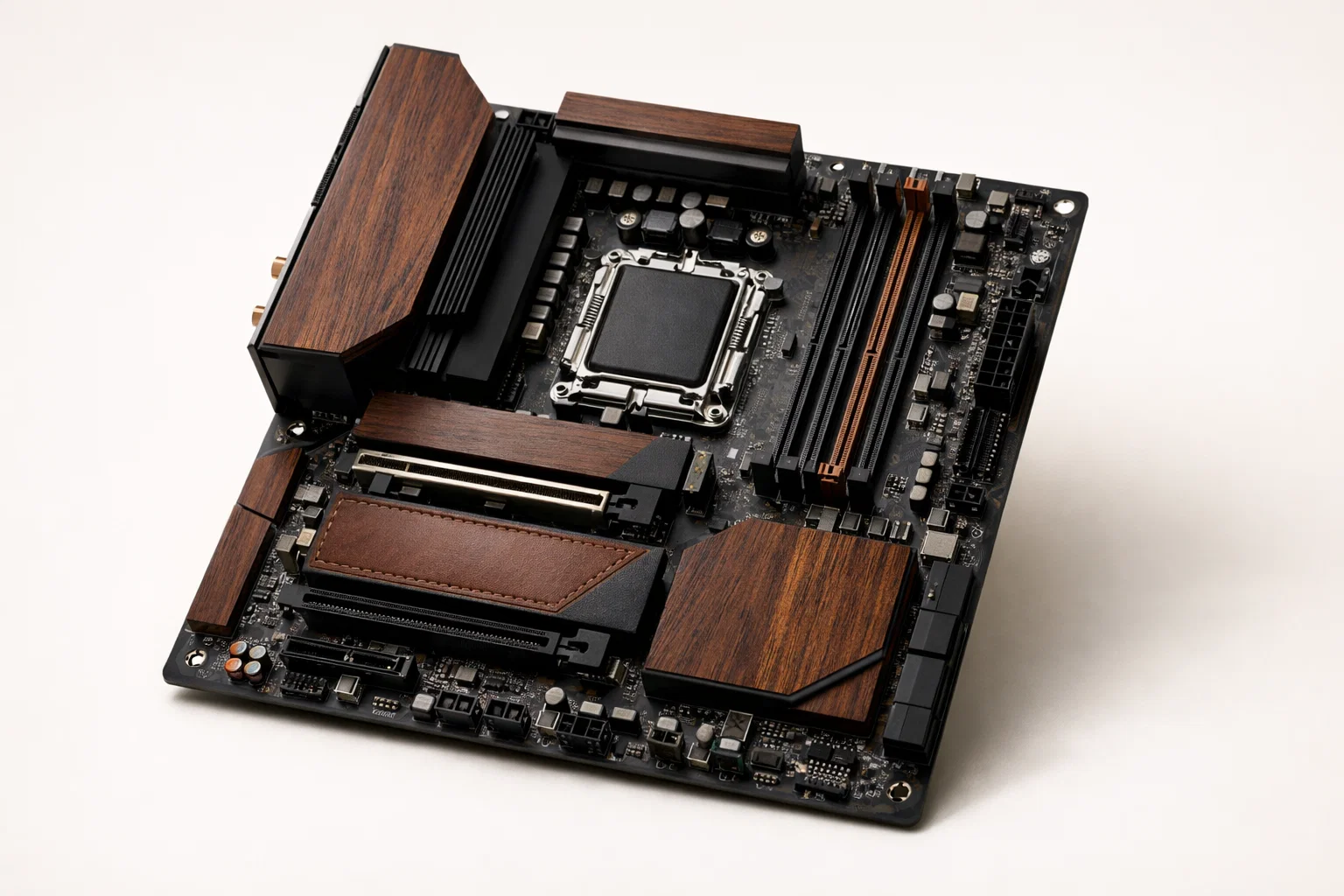 Gigabyte X870E Aero X3D Dark Wood: материнская плата премиум-класса с отделкой под тёмное дерево для платформы AM5