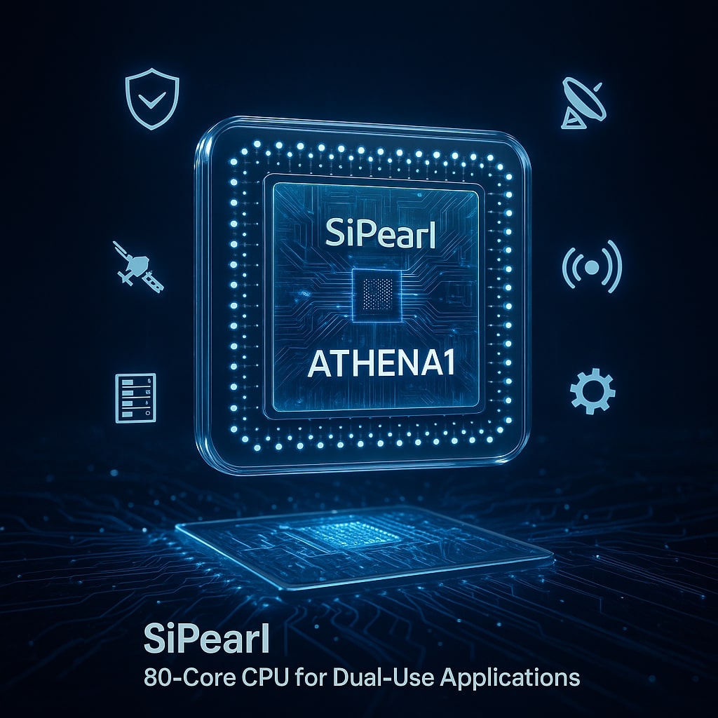 CPU двойного назначения: SiPearl анонсировала 80-ядерный Arm-процессор Athena1