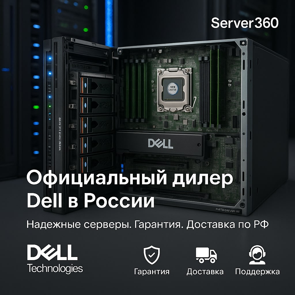 Преимущества работы с официальным дилером Dell: почему выбор магазина Server360 — это выгодно и безопасно