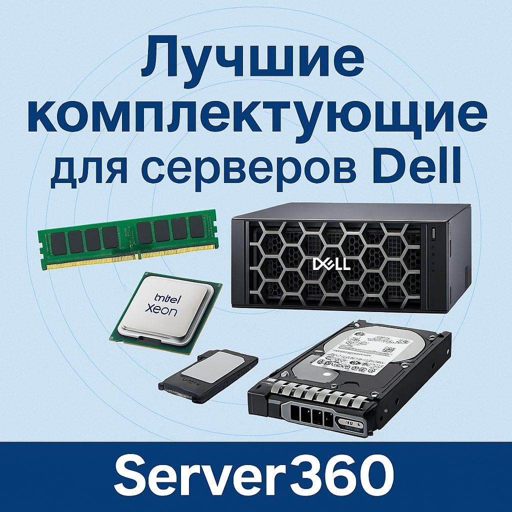 Лучшие комплектующие для серверов Dell — экспертный обзор от магазина Server360
