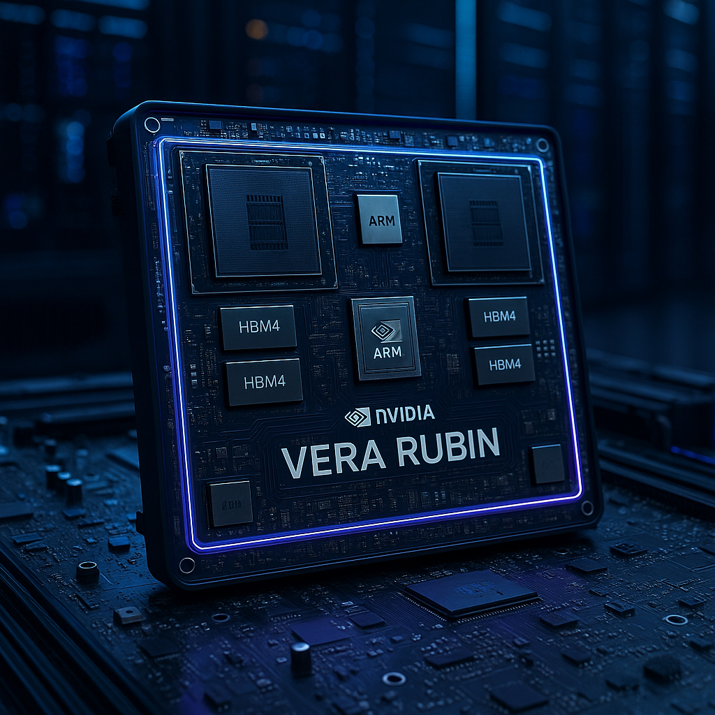 NVIDIA впервые продемонстрировала «суперчип» Vera Rubin вживую на конференции GTC 2025 в Вашингтоне