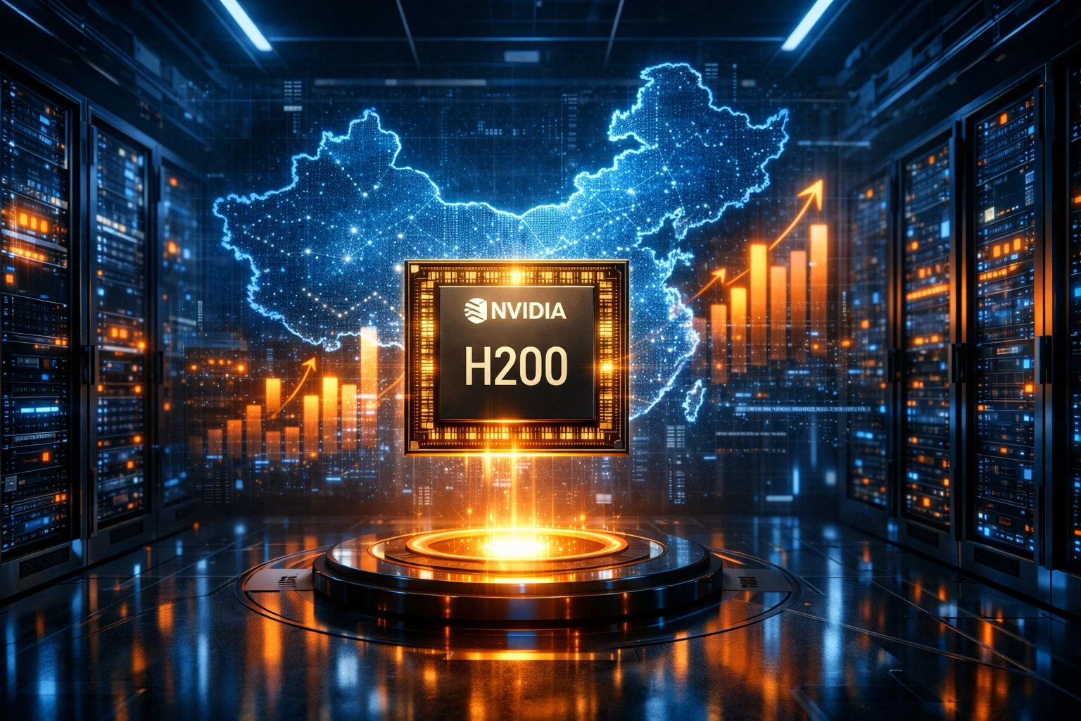 NVIDIA возобновляет поставки ускорителей H200 в Китай: что это значит для рынка ЦОД и корпоративных серверов