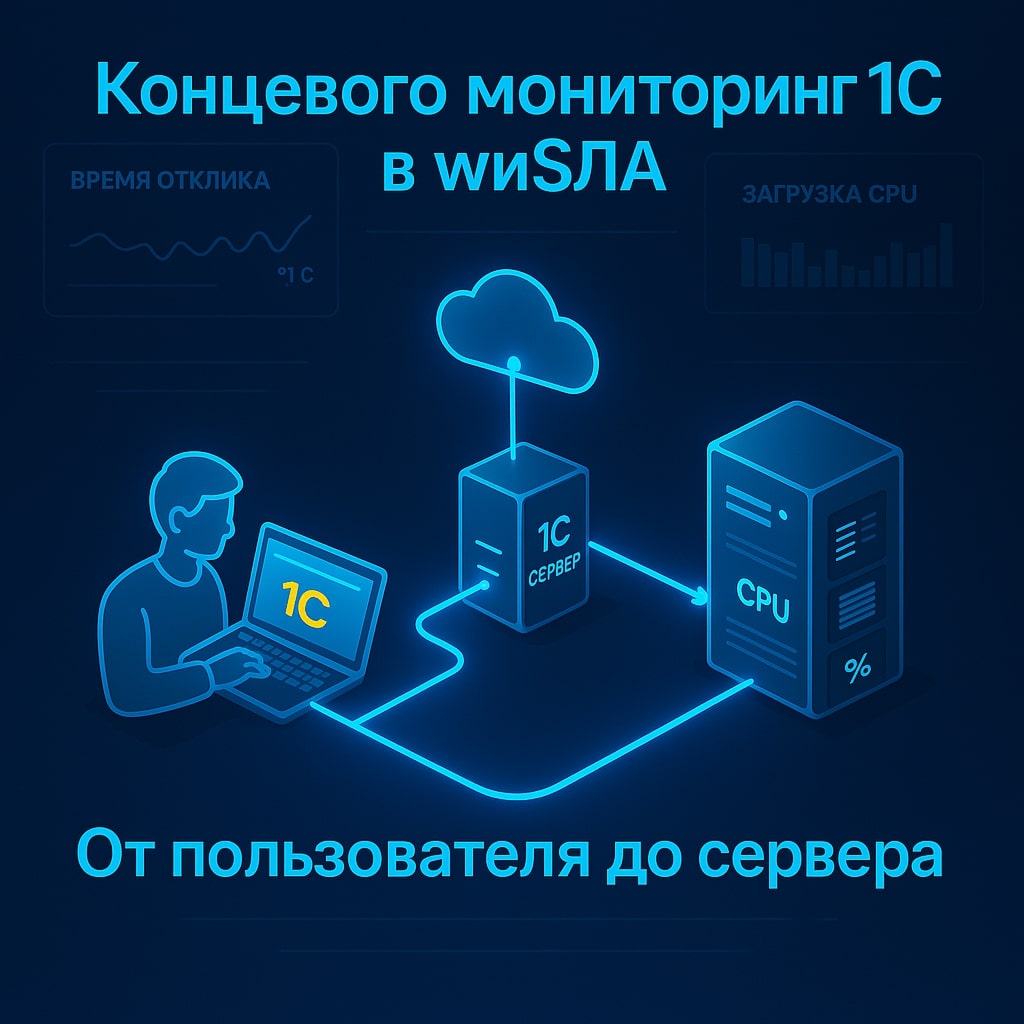 Платформа wiSLA добавила функцию сквозного мониторинга «1С»: как это ускоряет диагностику и повышает стабильность бизнес-приложений