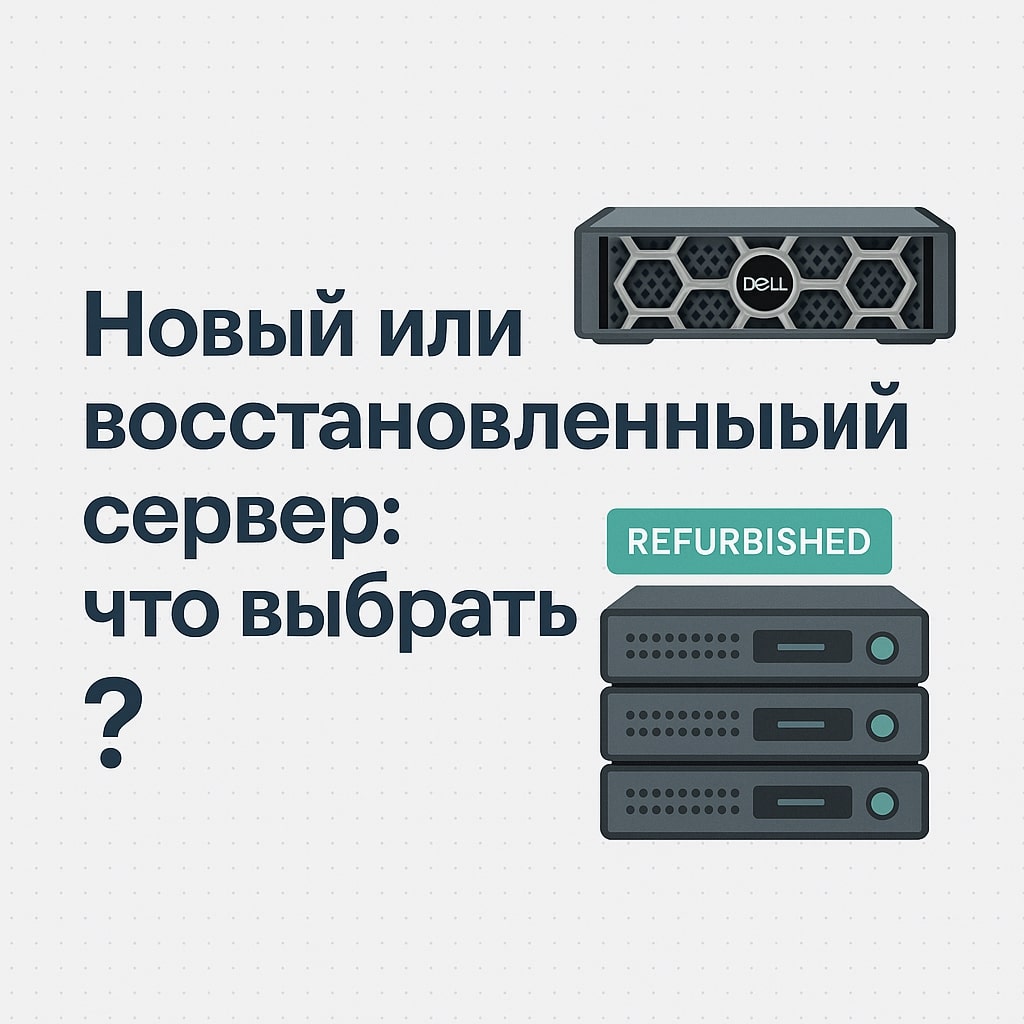 Новый или восстановленный сервер: что выбрать?