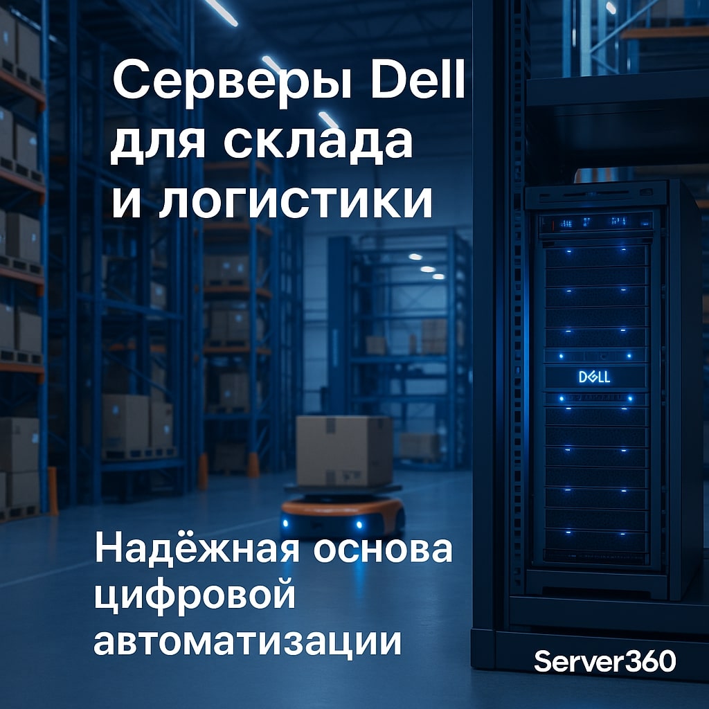 Серверы Dell для складских и логистических задач: надежная основа цифровой логистики