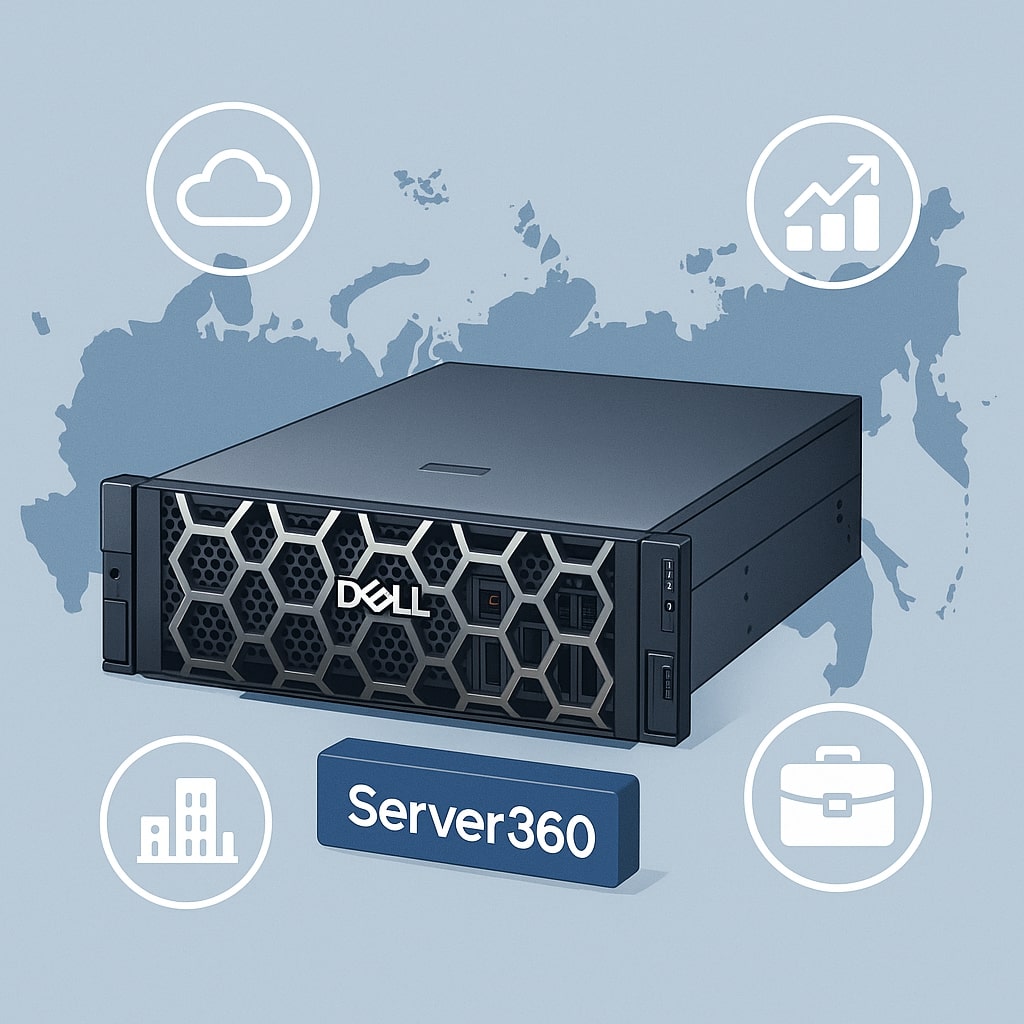 Топ-5 серверов Dell PowerEdge для бизнеса: эффективные решения с доставкой по всей России от магазина Server360