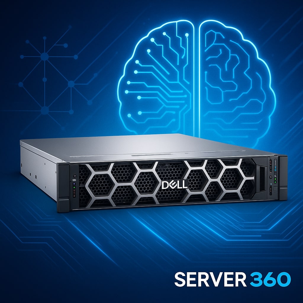 Серверы для ИИ и машинного обучения: актуальные модели от магазина Server360