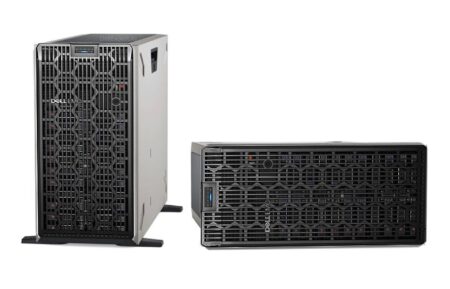 Сервер Dell T550 8LFF New / Intel Xeon Gold 6348 x2 / 32GB RDIMM, 3200MT/s x8 / RTX 4090 x4