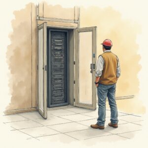 Сервер на испытательном стенде