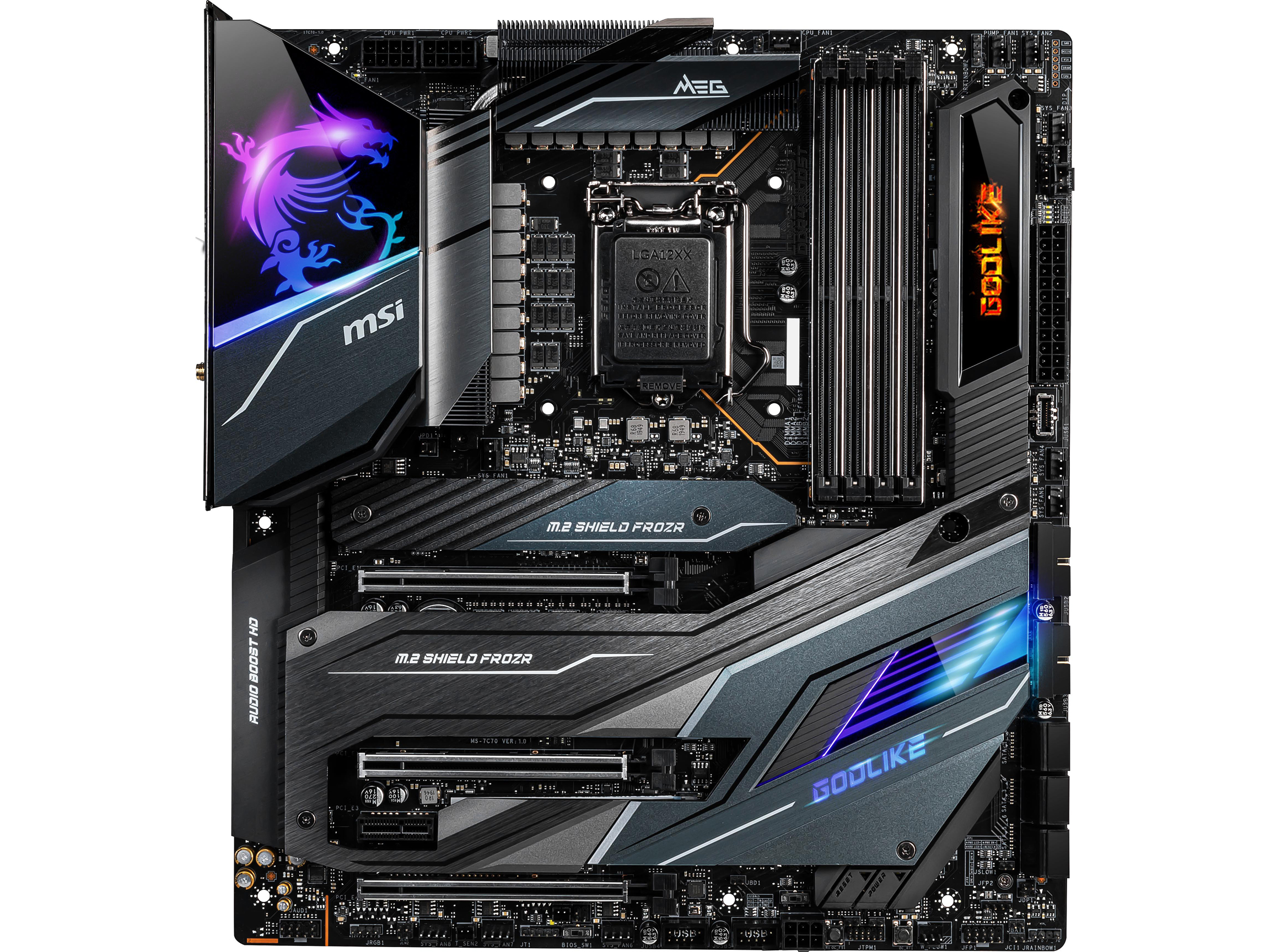 MSI MEG Z490 GODLIKE LGA 1200 Extended ATX Intel Motherboard