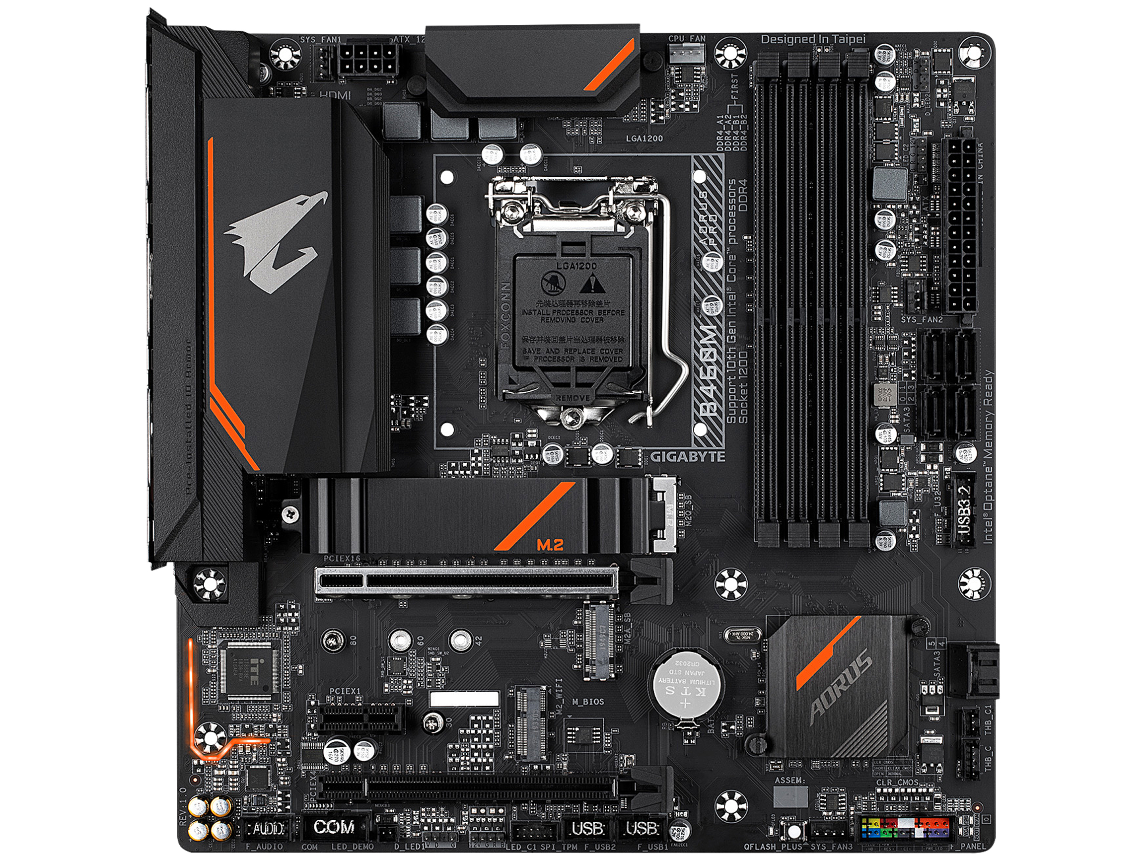 GIGABYTE B460M AORUS PRO LGA 1200 Intel B460 Micro-ATX Motherboard with Dual M.2, SATA 6Gb/s, USB 3.2 Gen 1