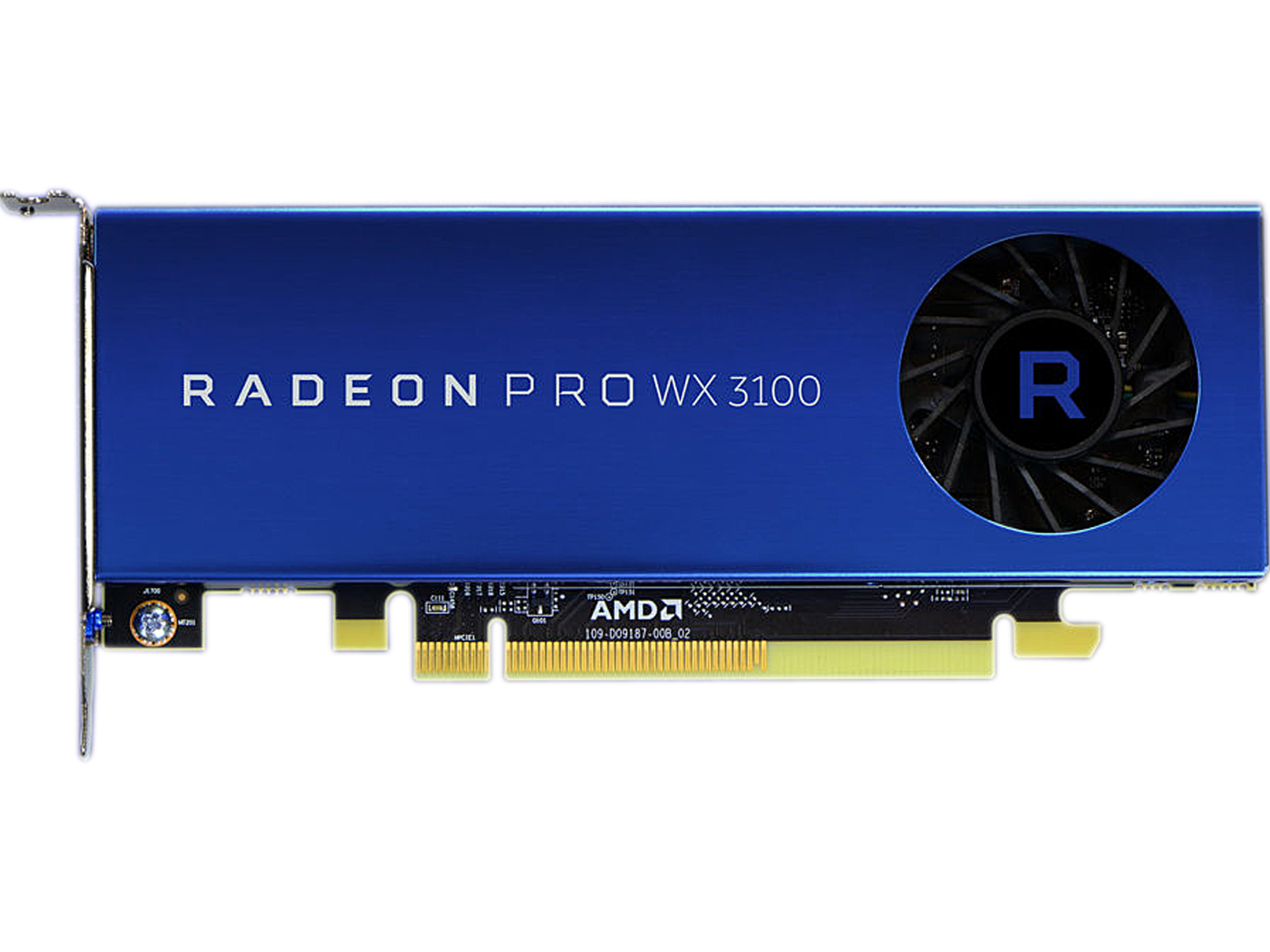 AMD Radeon Pro WX 3100 100-505999 PCI-Express x16 (x8 Electrical) Half Height Workstation Video Card