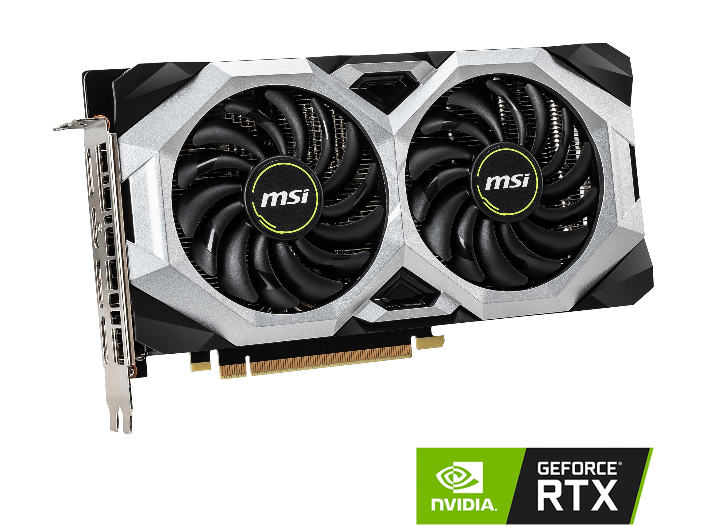 MSI GeForce RTX 2060 Video Card RTX 2060 VENTUS XS 6G OC R