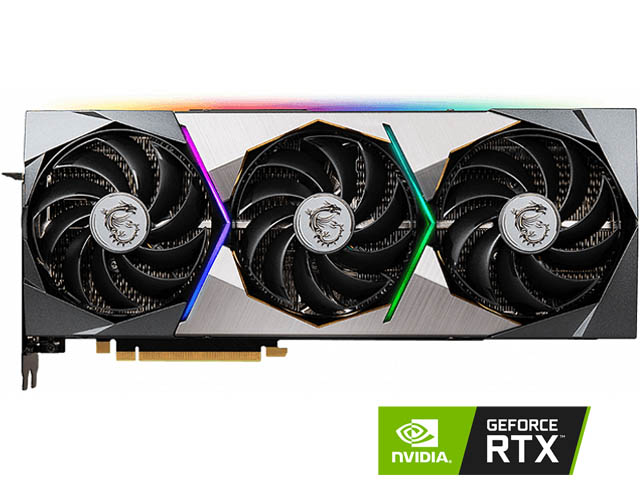 MSI Suprim GeForce RTX 3070 Video Card RTX 3070 SUPRIM 8G LHR