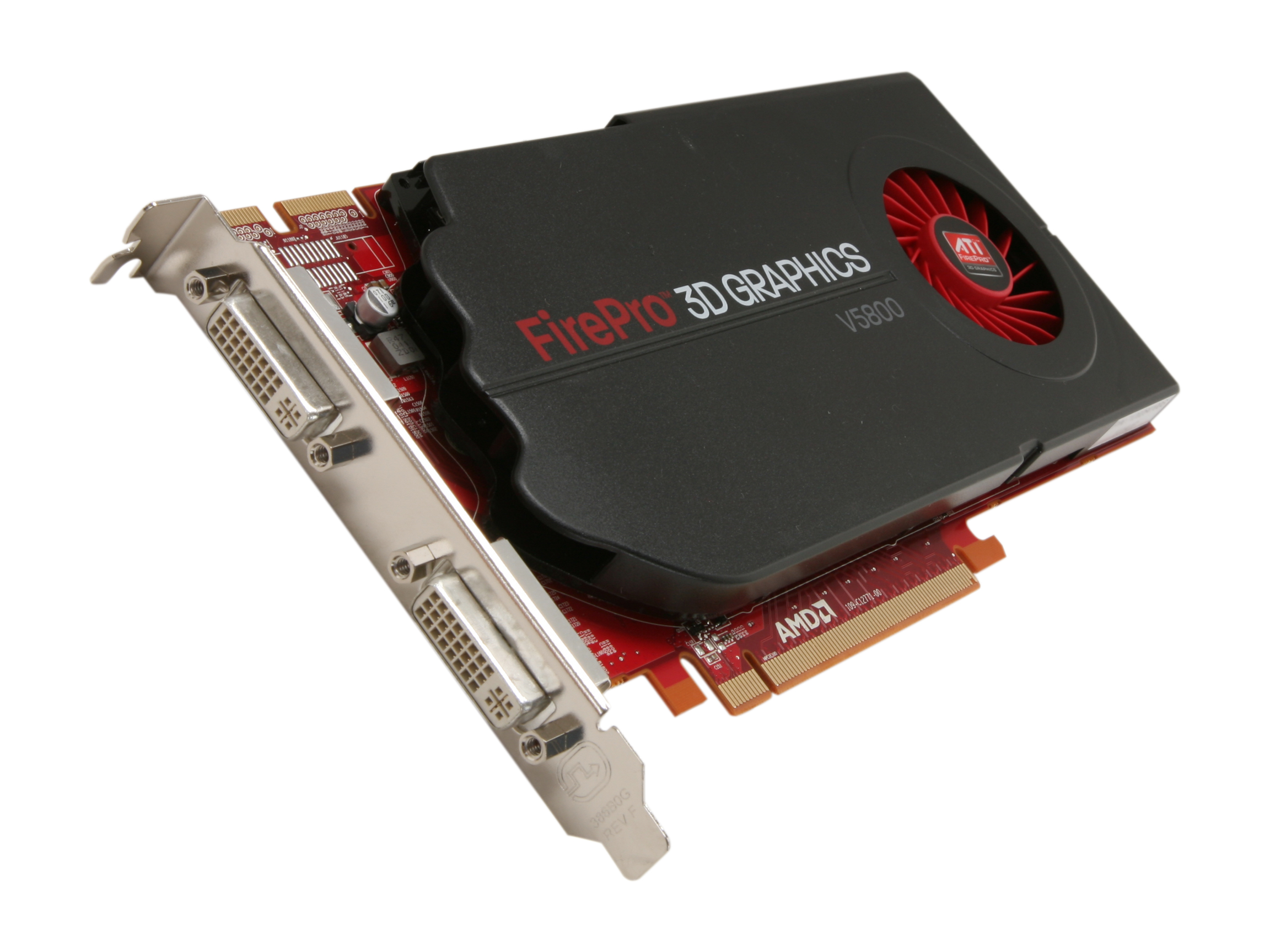 AMD FirePro V5800 100-505839 1GB 128-bit GDDR5 PCI Express 2.1 x16 CrossFire Supported Workstation Video Card White Box