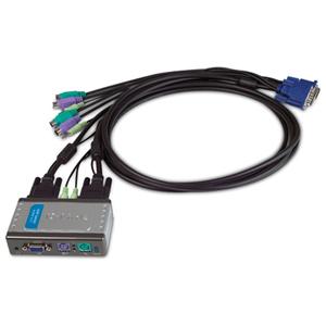 D-Link KVM-121 2-Port PS/2 KVM Switch with Audio Support